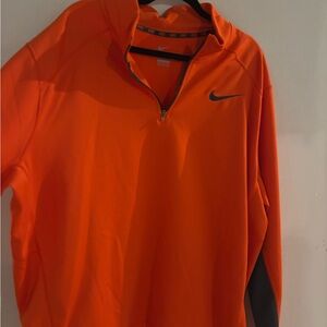Nike Orange Jacket with Black Logo